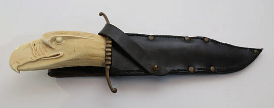 2-5530 Eagle Head Bowie Knife A_IMG_9568 2