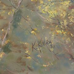 Karen Killen Pastel on Paper “Bloom at the Mill”
