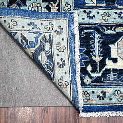 Cerulean With Prussian Blue Heriz Style Oriental Carpet