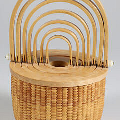 Jean M. Valerio Nest of Seven Nantucket Baskets, circa 2013