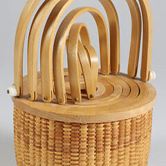 Jean M. Valerio Nest of Seven Nantucket Baskets, circa 2013