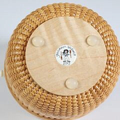 Jean M. Valerio Nest of Seven Nantucket Baskets, circa 2013
