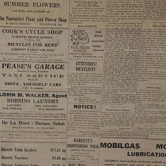 Framed Copy of the Inquirer and Mirror July 13, 1946