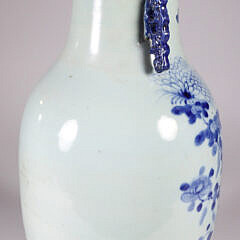 Chinese Blue and White Porcelain Vase 19th Century