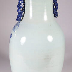 Chinese Blue and White Porcelain Vase 19th Century
