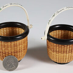 27-5535 Jean M. Valerio 2 Miniature Baskets A_IMG_9855