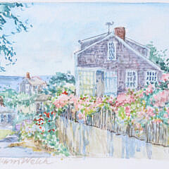 Group of Four William Welch Watercolors on Paper