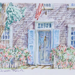 Group of Four William Welch Watercolors on Paper