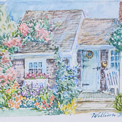 Group of Four William Welch Watercolors on Paper