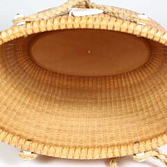 Jean M. Valerio Woven Nantucket Bucket Purse, circa 2006