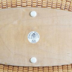 Jean M. Valerio Woven Nantucket Bucket Purse, circa 2006