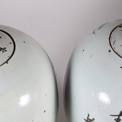 Pair Chinese Ginger Jars Mounted as Lamps