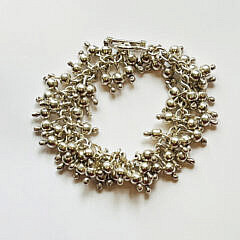 12-5535 Sterling Silver Bead Braclet A IMG_8859