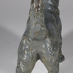 Antique Cast Iron Scottish Terrier Doorstop by Hudley, circa 1910