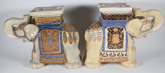 42782 Pair Elephant Garden Stools A_IMG_9935 4