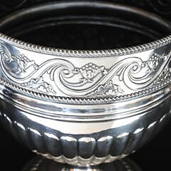 Antique Silver Plated Wine Chiller, 19th Century