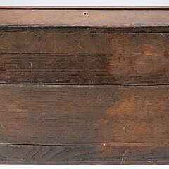 Burlwood Inlaid Trinket Box, 19th Century