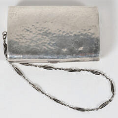 Sterling Silver Lady’s Hand Wrought Compact, 20th century