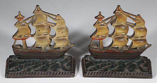 42875 Pair Ship Victory Bookends A_IMG_9902 2