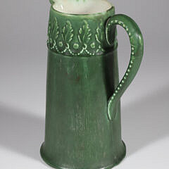J.S.T. & Co. Pottery Pitcher, Keene, New Hampshire