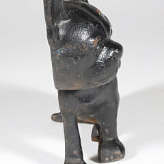 Antique Cast Iron “Frenchie” Doorstop #2