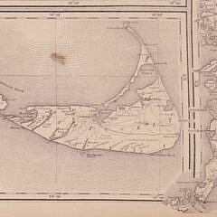 Barnstable Nantucket County Map