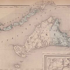 Barnstable Nantucket County Map