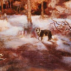 Sherre Wilson Liljegren Oil on Board “Norwood Farm Cassie and Pipa”