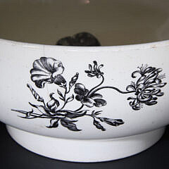 Liverpool Transfer-Printed Creamware Bowl, circa 1800