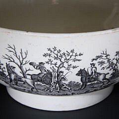 Liverpool Transfer-Printed Creamware Bowl, circa 1800