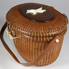 Jose Formoso Reyes Nantucket Friendship Basket, circa 1957
