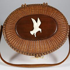 Jose Formoso Reyes Nantucket Friendship Basket, circa 1957