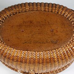 Jose Formoso Reyes Nantucket Friendship Basket, circa 1957