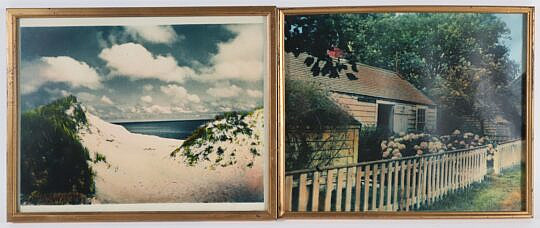 8-4848 Two James Francis Barket Photographs Sconset Cottage, Dunes in Dionis A_IMG_9833