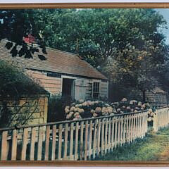 Two James Francis Barker Photographs “Sconset Cottage Nauticon Lodge” and “Dunes at Dionis”