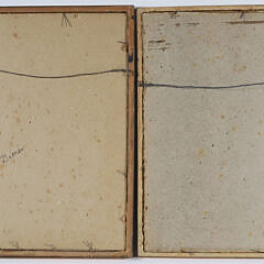 Two James Francis Barker Photographs “Sconset Cottage Nauticon Lodge” and “Dunes at Dionis”