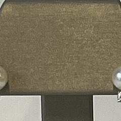 Pair of 8mm Cultured Pearl and Diamond Earrings