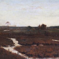 William Ferdinand Macy Oil on Canvas “Nantucket Creeks”