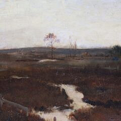 William Ferdinand Macy Oil on Canvas “Nantucket Creeks”