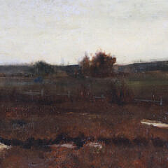William Ferdinand Macy Oil on Canvas “Nantucket Creeks”