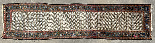 10-4623 Antique Persian Traibal Carpet A IMG_9623