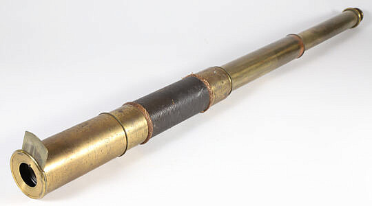 101-5131 Brass Leather Spyglass B_IMG_9346