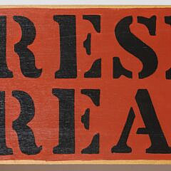 Two Maggie Meredith Wood Plaques