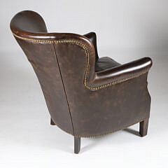 Lee Industry Petite Leather Club Chair