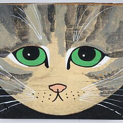 112-5131 Maggie Meredith Green Eyed Cat A_IMG_9438