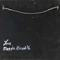 Maggie Meredith Oil on Wood “Green Eyed Cat Portrait”