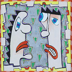 Contemporary Portrait of a Man and Woman