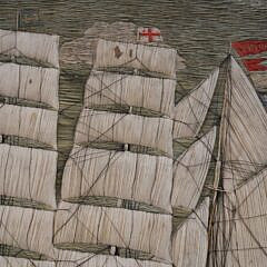Fine British Man-O-War Woolie, 19th Century