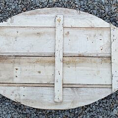 Vintage Hand Painted Seafood Fish Market Advertising Trade Sign