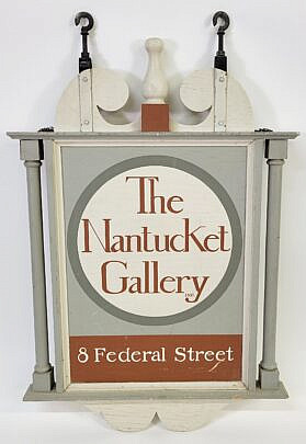 1473-1865 Nantucket Gallery Sign A
